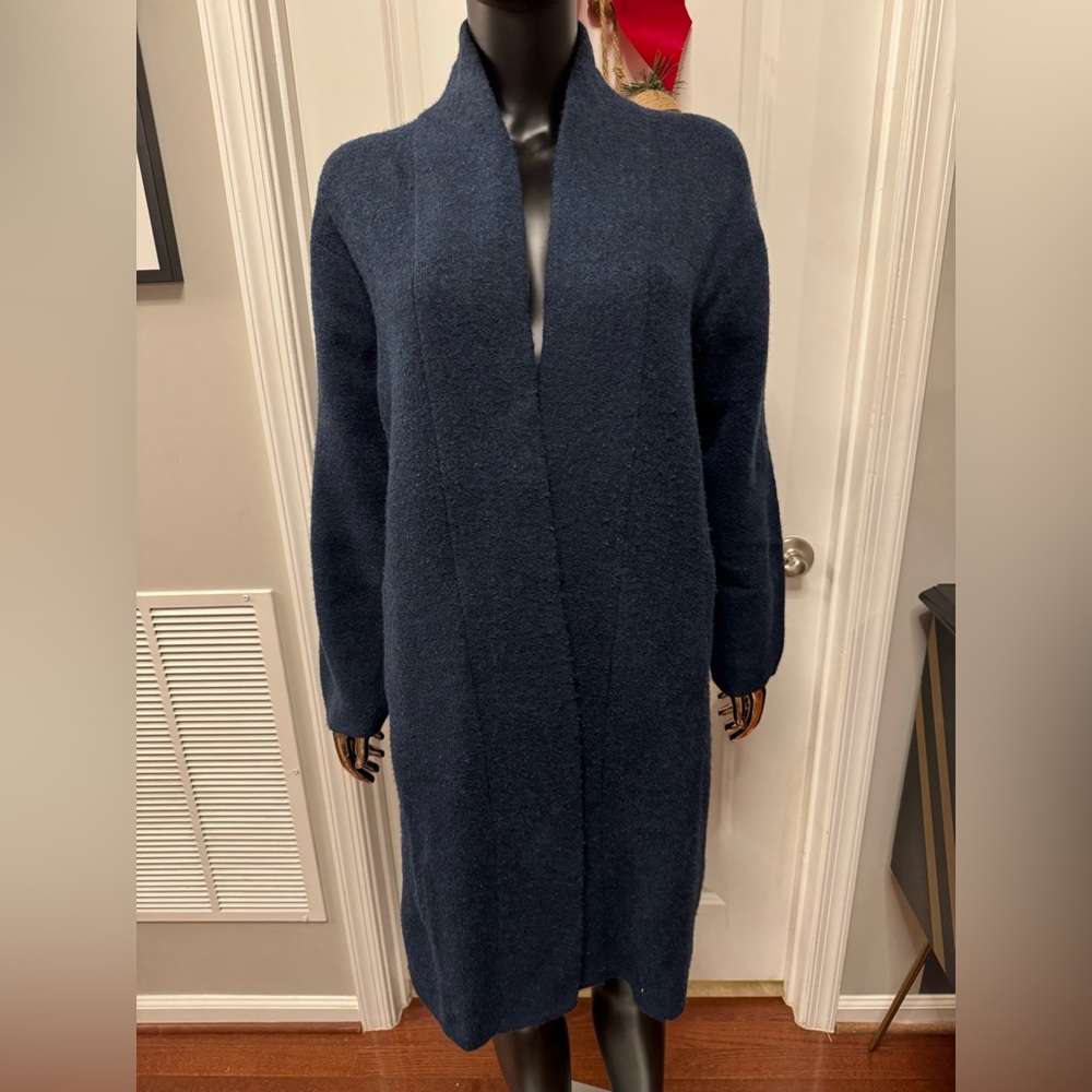 Banana Republic Deep Blue Long Cardigan with Pockets!